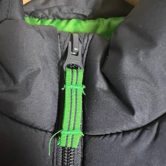 Lands’ End Kids Navy Blue Boy Puffer Sleeveless Vest Size 6 - Picture 6 of 11